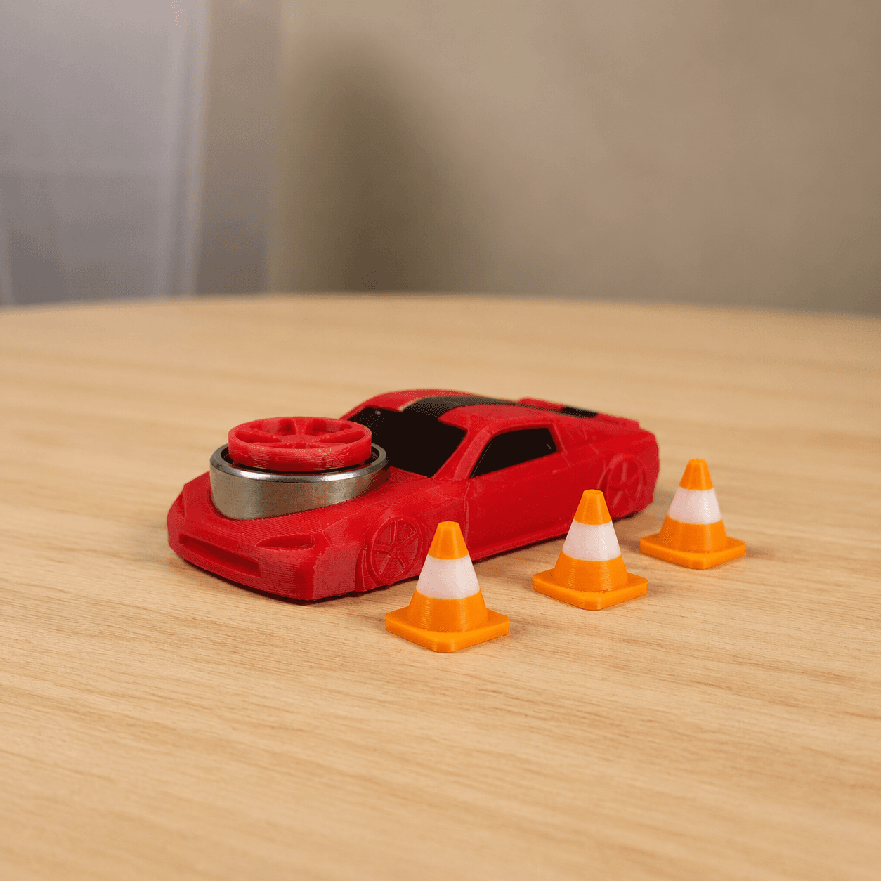 Fidget Car Drifter 003 in red